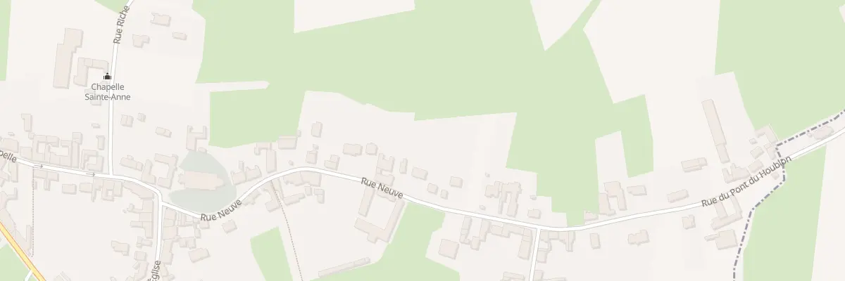 Plan du 291 Rue Neuve à Bouvignies