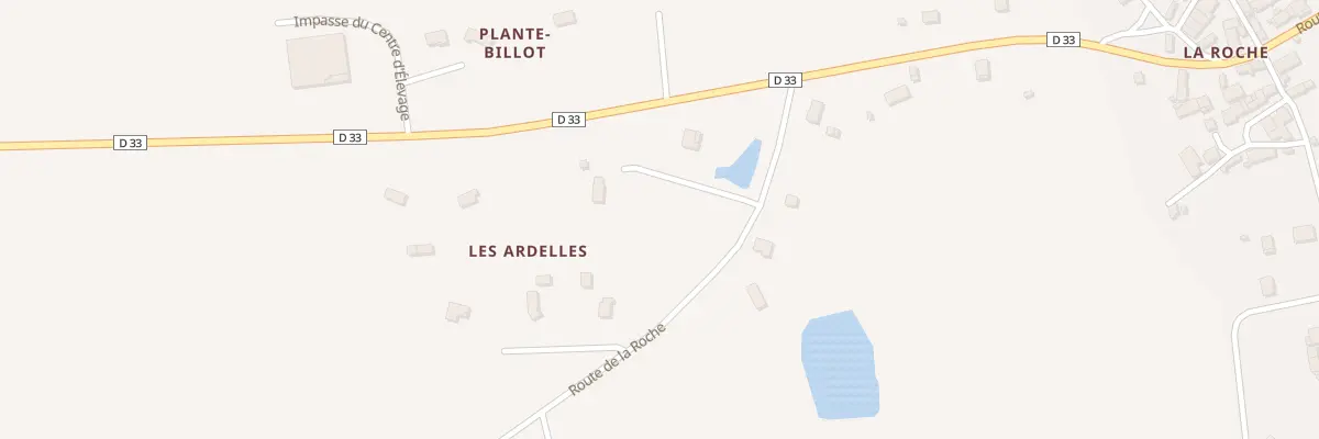 Plan du 5159 Les Ardelles à Meillard