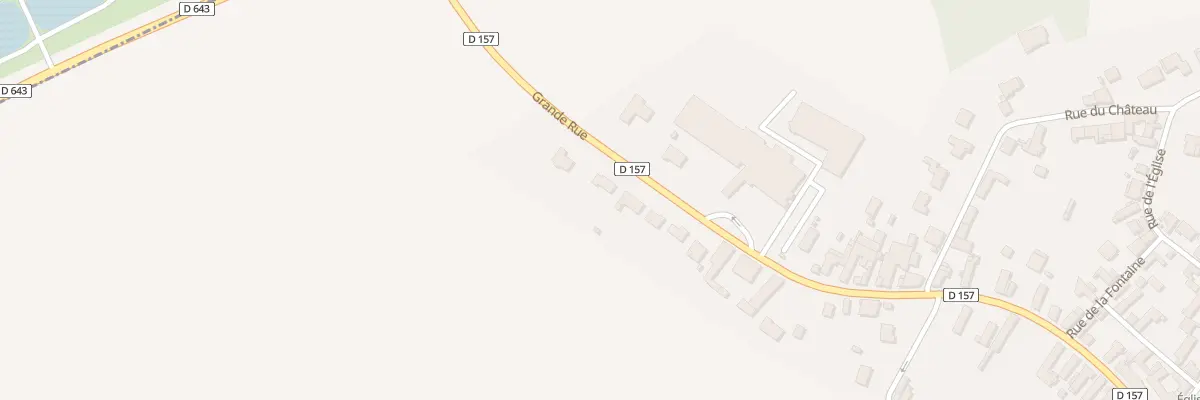 Plan du 2D Grande Rue à Niergnies