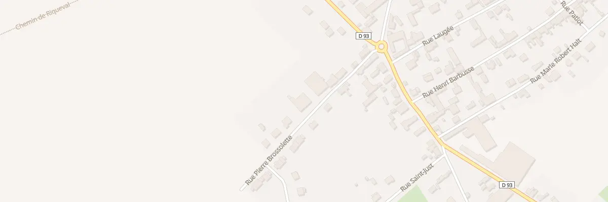 Plan du 12 Rue Pierre Brossolette à Nauroy