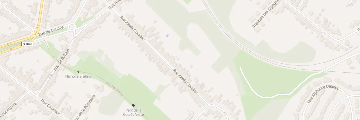 Plan du 51 Rue Alexis Cuvelier à Cambrai