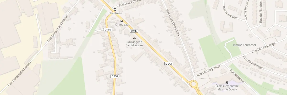 Plan du 42 Bd Drion à Aniche