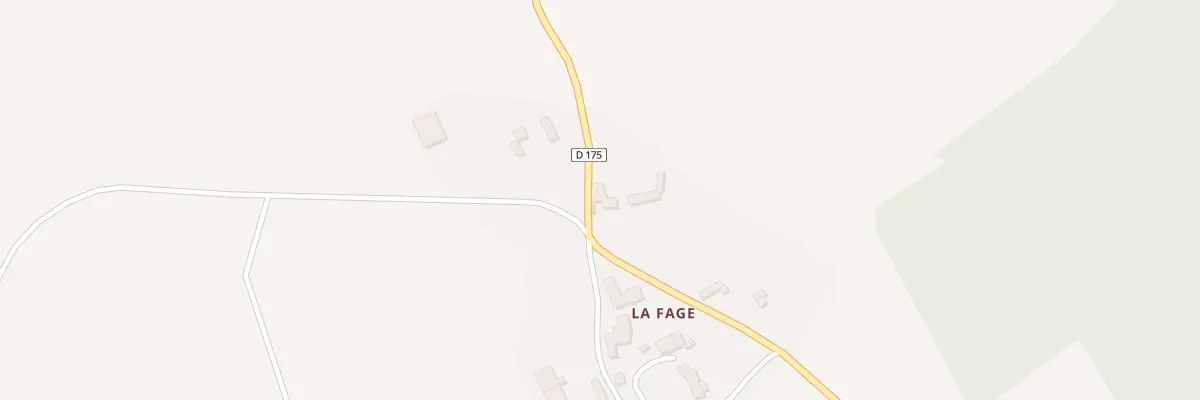 Plan du 5060 La Fage à Lubilhac
