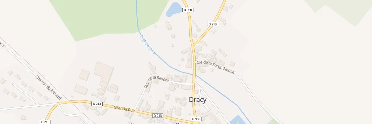 Plan du 5 Rue du Chateau à Dracy