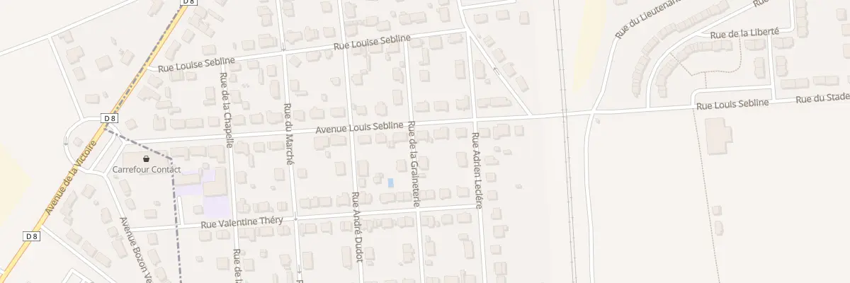 Plan du 9 Av Louis Sébline à Montescourt-Lizerolles