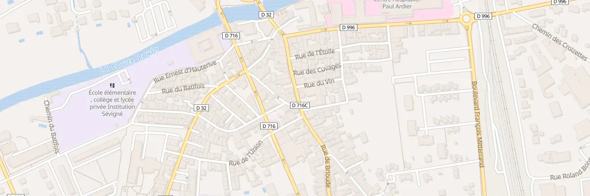 Plan du 28 Rue de Brioude à Issoire