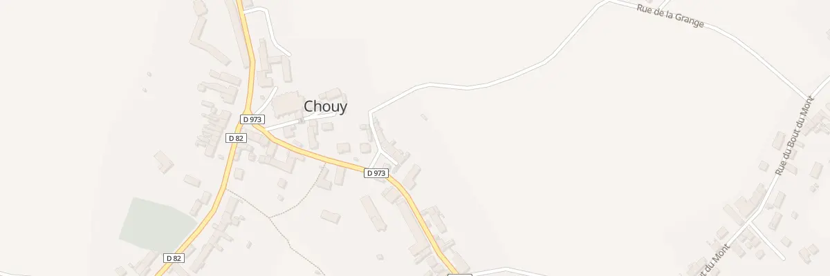 Plan du 13 Rue de la Fontaine à Chouy