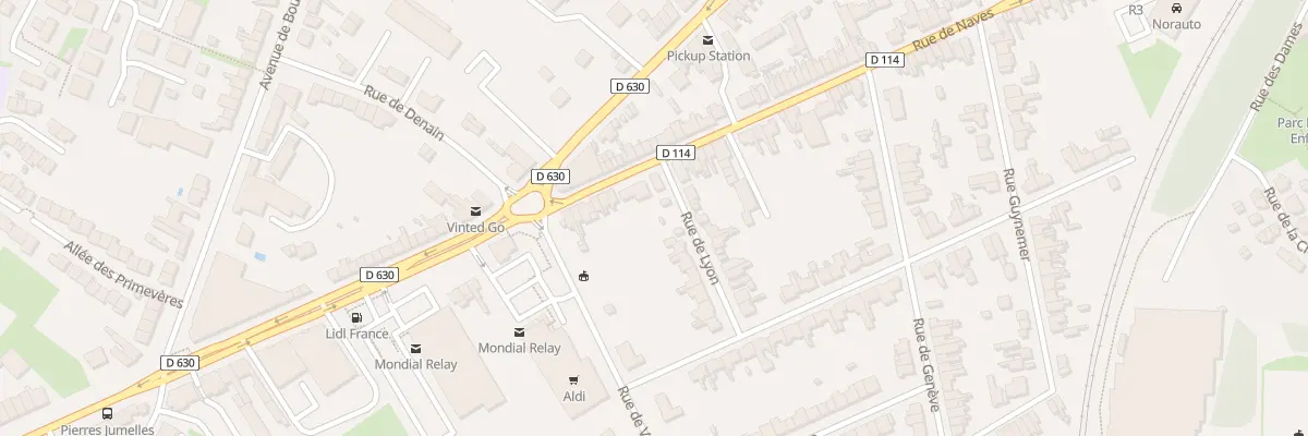 Plan du 24 Rue de Naves à Cambrai