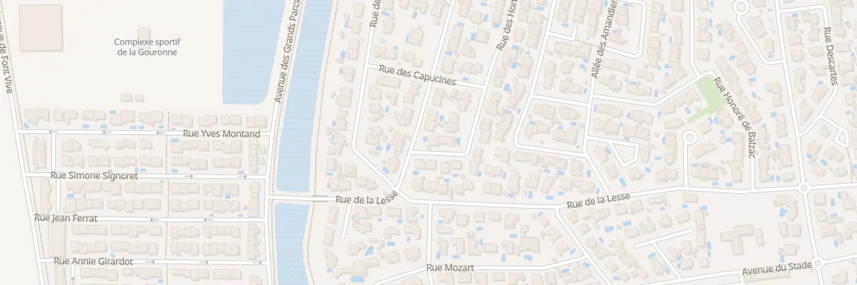 Plan du 24 Rue des Hortensias à Sauvian
