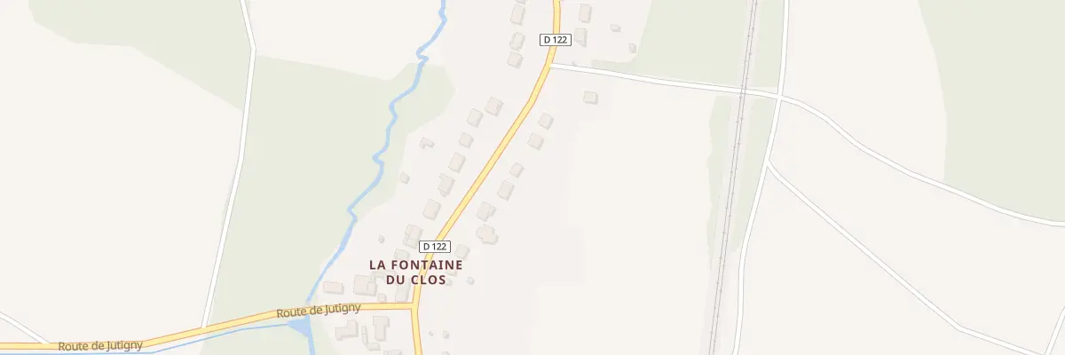 Plan du 6 Rue Lucien Garnier à Chalmaison