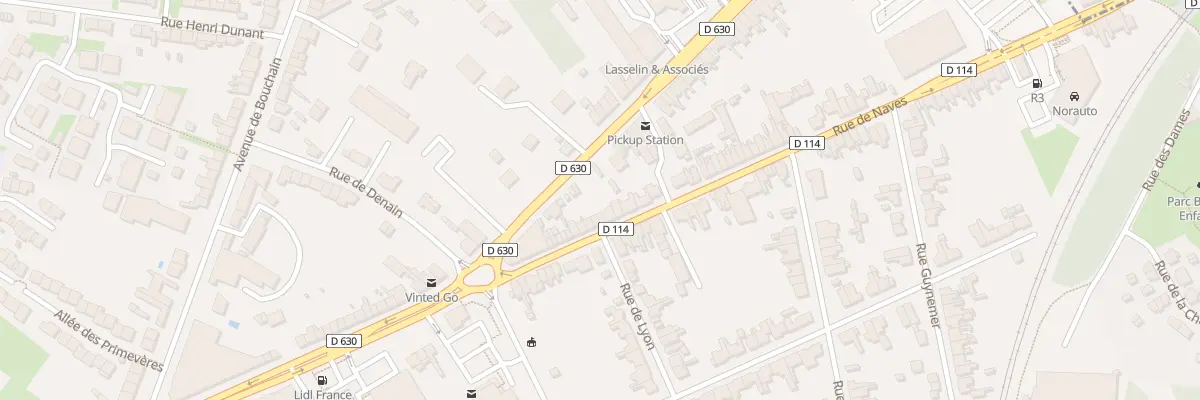 Plan du 15 Rue de Naves à Cambrai