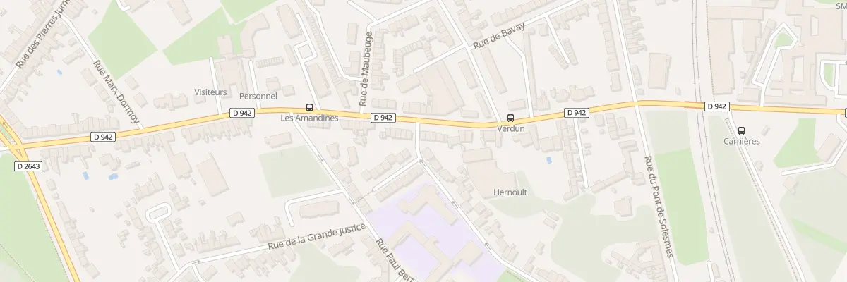 Plan du 88 Rue de Solesmes à Cambrai