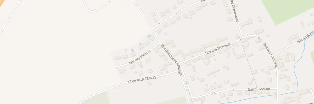 Plan du 3 Rue des Champs Rouges à Courtois-sur-Yonne