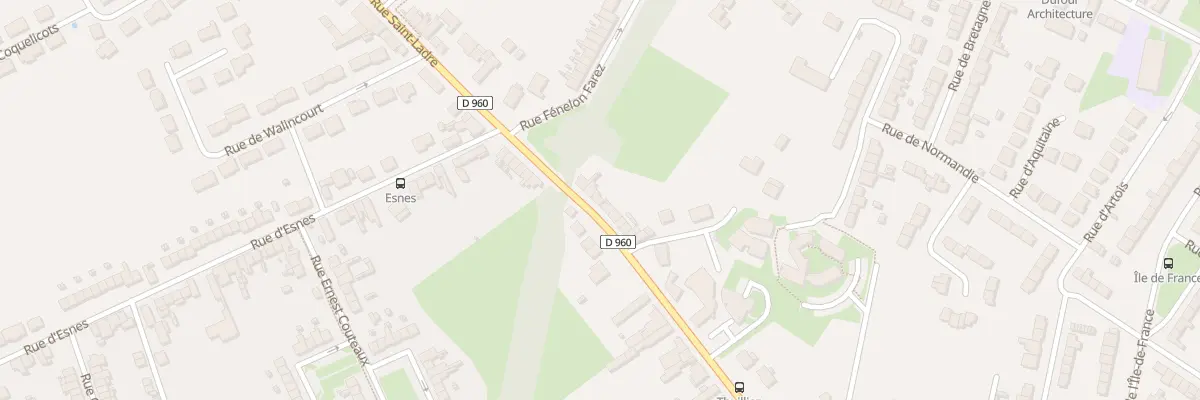 Plan du 221 Rue Saint-ladre à Cambrai