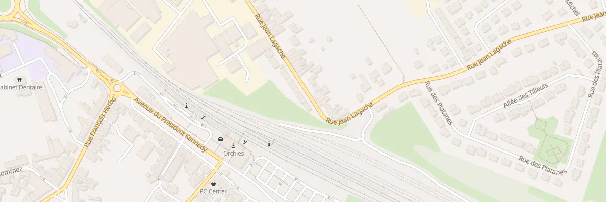 Plan du 16 Rue Jean Lagache à Orchies