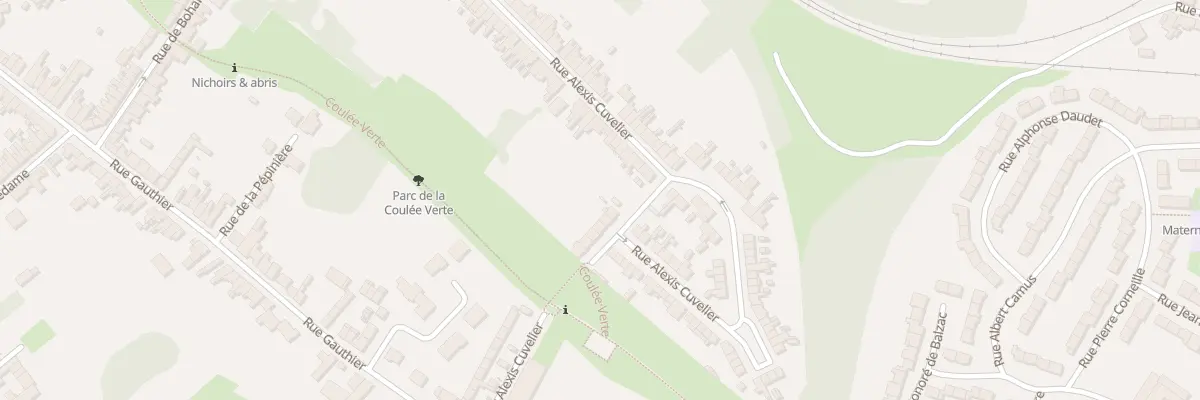 Plan du 130 Rue Alexis Cuvelier à Cambrai