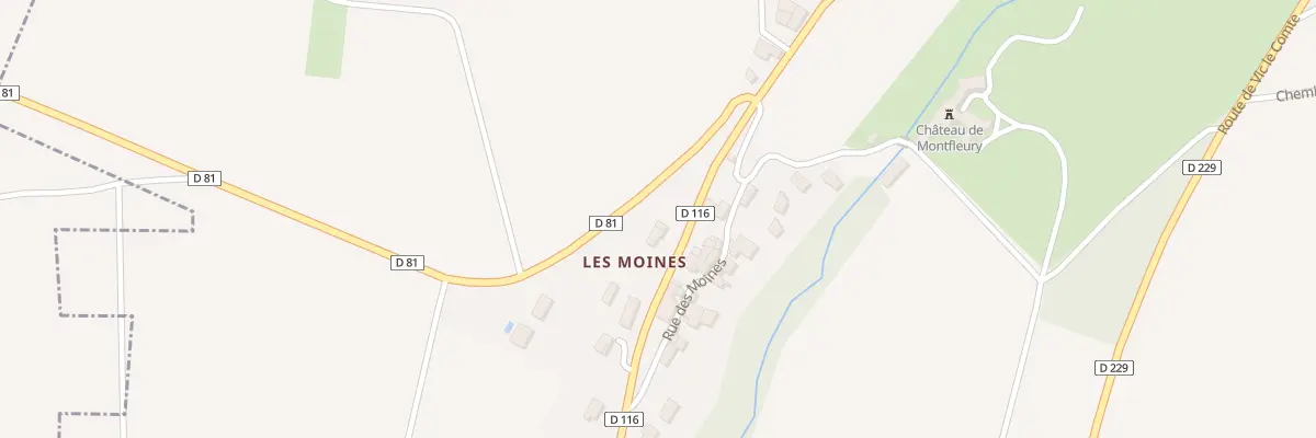 Plan du 790 Rte d’Enval à Laps