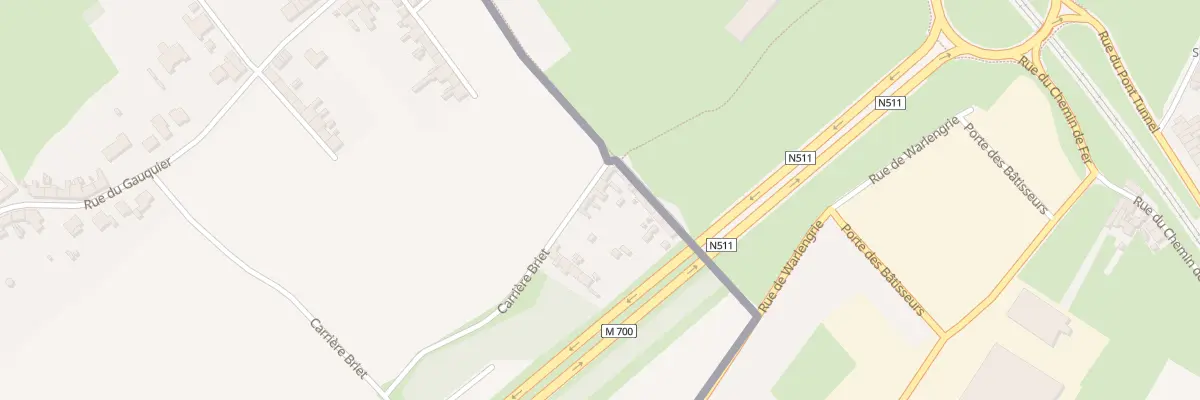 Plan du 10 Vc Briet 50 Rue du Gauquier à Wattrelos