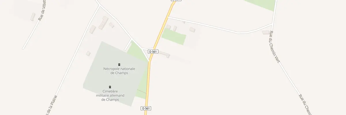 Plan du 2 Rue de Chauny à Champs