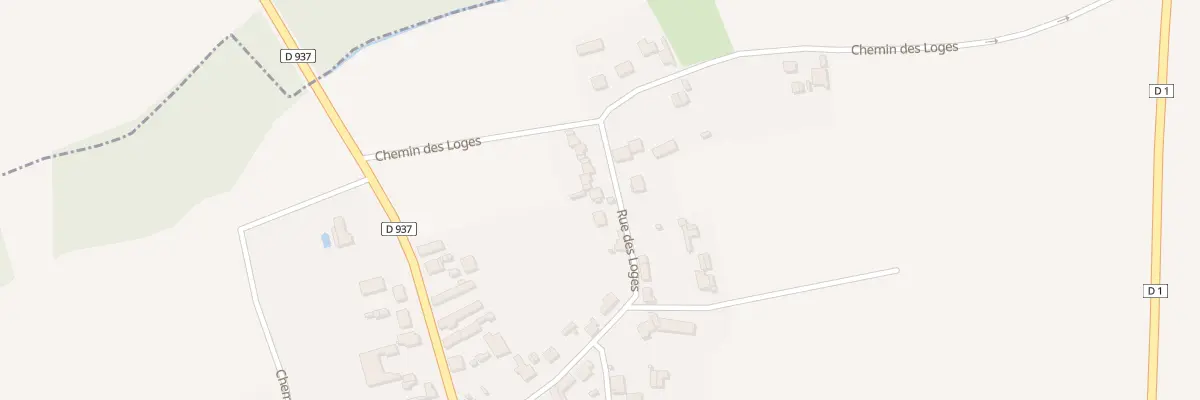 Plan du 17 Rue des Loges à Pierremande