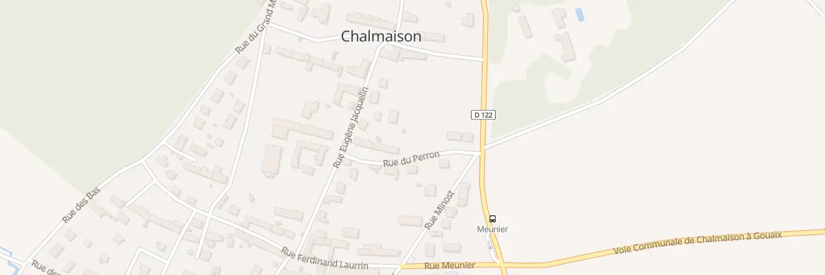 Plan du 3 Rue du Perron à Chalmaison
