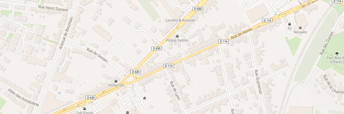 Plan du 17 Rue de Naves à Cambrai