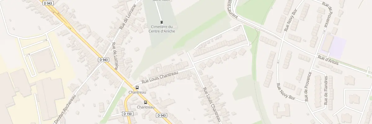 Plan du 31 Rue Louis Chantreau à Aniche