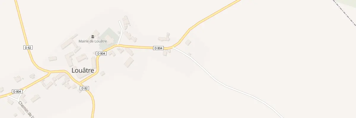 Plan du 16 Rue du Bois d’Ouvret à Louâtre