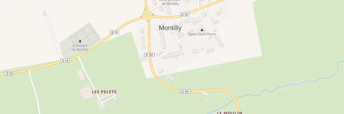 Plan du 7 Pl des Tilleuls à Montilly