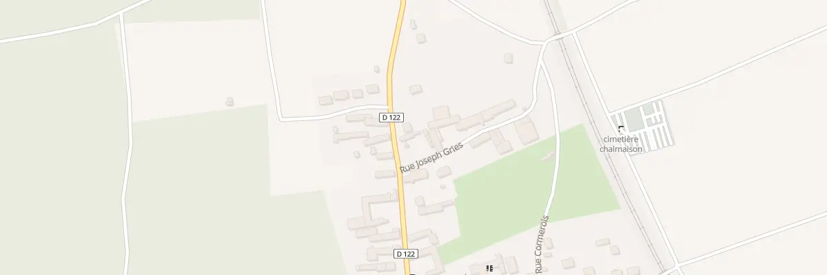 Plan du 6 Rue Henri Brugeail à Chalmaison