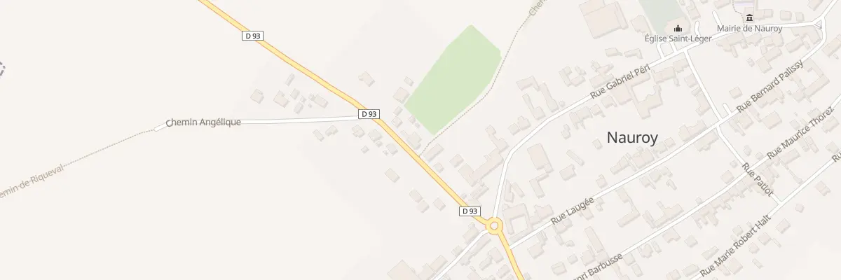 Plan du 6 Rue Lénine à Nauroy