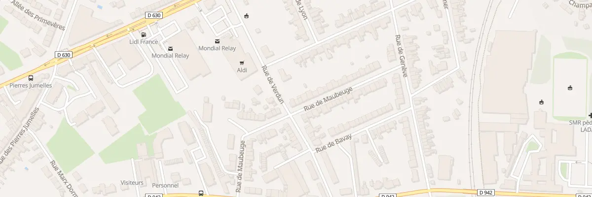 Plan du 47 Rue de Maubeuge à Cambrai
