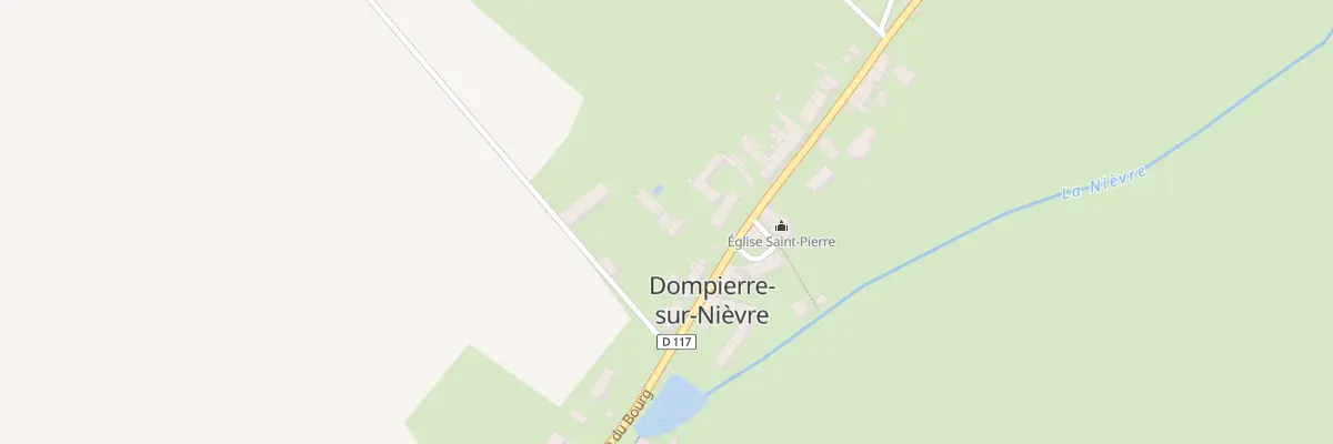 Plan du 4 Le Bourg à Dompierre-sur-Nièvre