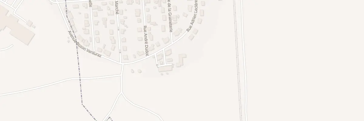 Plan du 23 Rue Adrien Leclère à Montescourt-Lizerolles