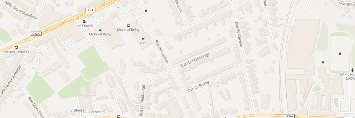 Plan du 49 Rue de Maubeuge à Cambrai