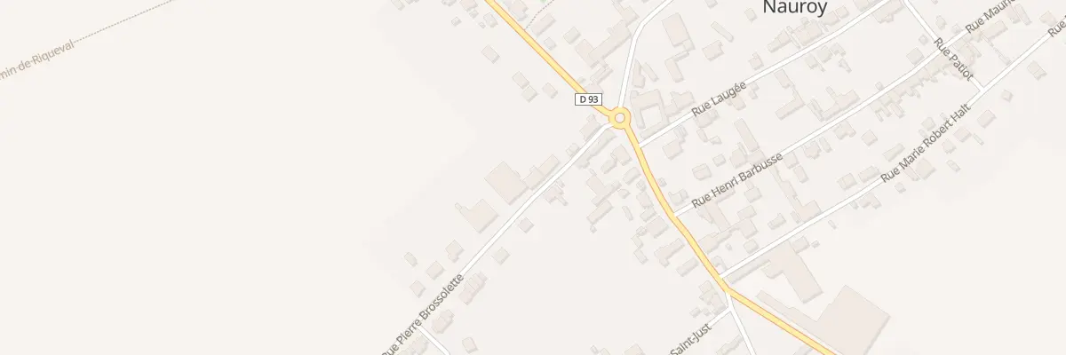 Plan du 8 Rue Pierre Brossolette à Nauroy