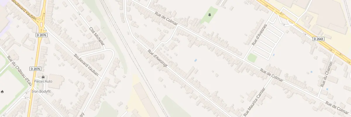 Plan du 49 Rue d’Awoingt à Cambrai