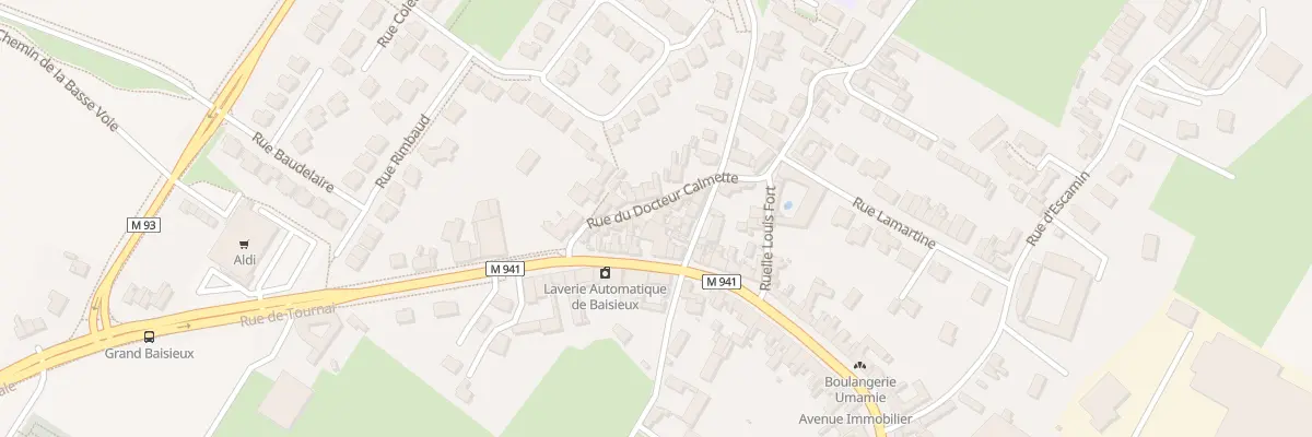 Plan du 11 Rue du Docteur Calmette à Baisieux