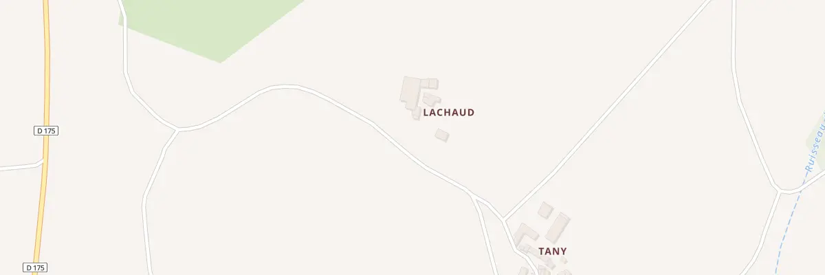 Plan du 5015 Lachaud à Lubilhac