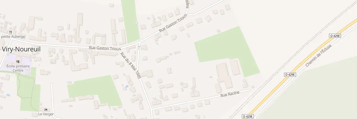 Plan du 5B Rue du 8 Mai 1945 à Viry-Noureuil