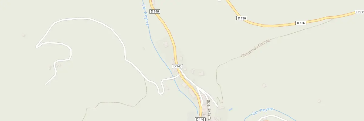 Plan du 1 Mte de la Glaciere à Pézènes-les-Mines