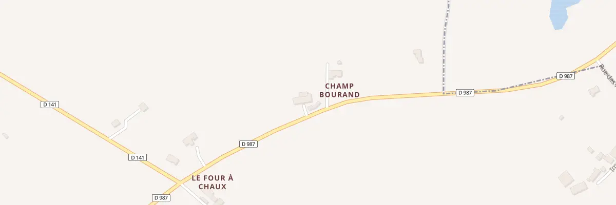 Plan du 5067 Champ Bourand à Montord