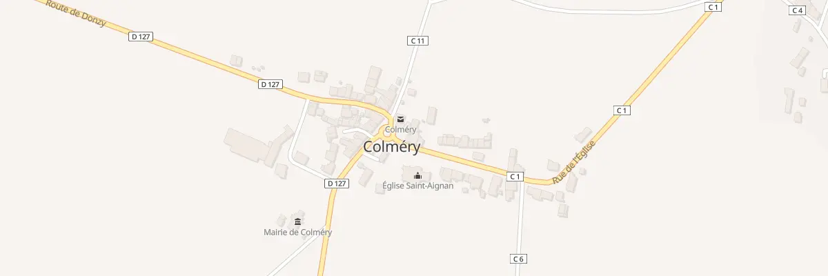 Plan du 1 Rue de l’Église à Colméry
