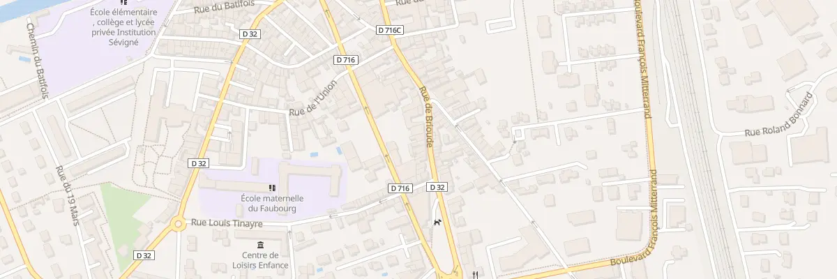 Plan du 60 Rue de Brioude à Issoire