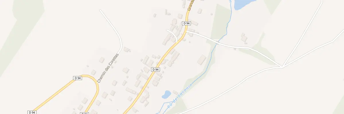 Plan du 18 Gr Grande Rue à Saconin-et-Breuil
