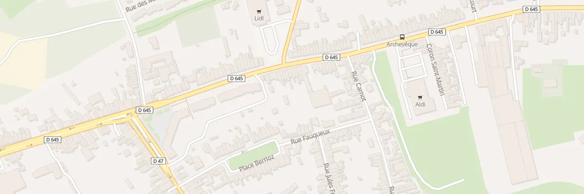 Plan du 10 Rue du General Delestraint à Aniche