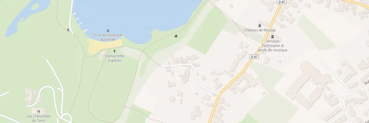 Plan du 10 Rue de la Paix à Rieulay