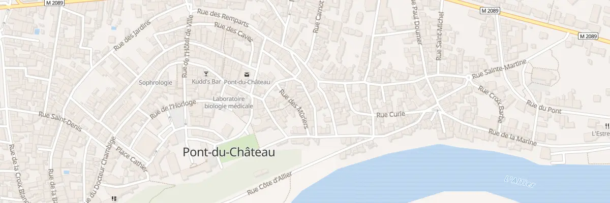 Plan du 16 Rue du Goulet à Pont-du-Château