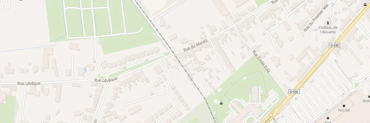 Plan du 4 Rue du Marais à Escaudœuvres