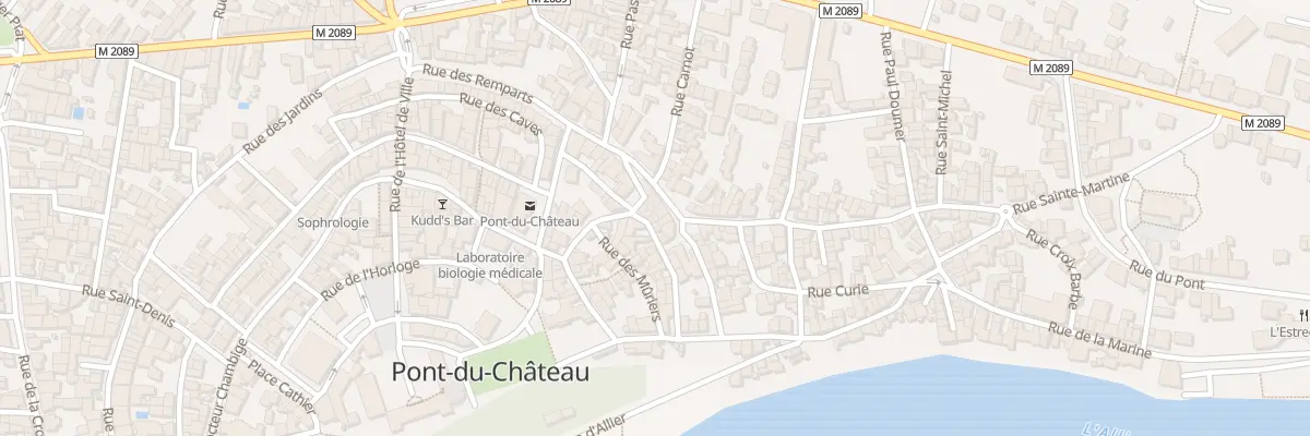 Plan du 11 Rue du Goulet à Pont-du-Château
